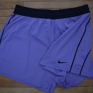 Lavender Nike Dri-Fit Shorts